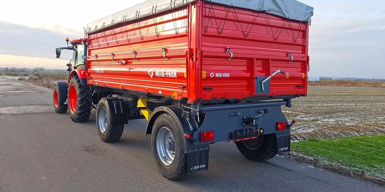 Metal-Fach T711/3 – 12t dwuosiowa - Селскостопанско ремарке: снимка 3 Metal-Fach T711/3 – 12t dwuosiowa - Селскостопанско ремарке: снимка 3