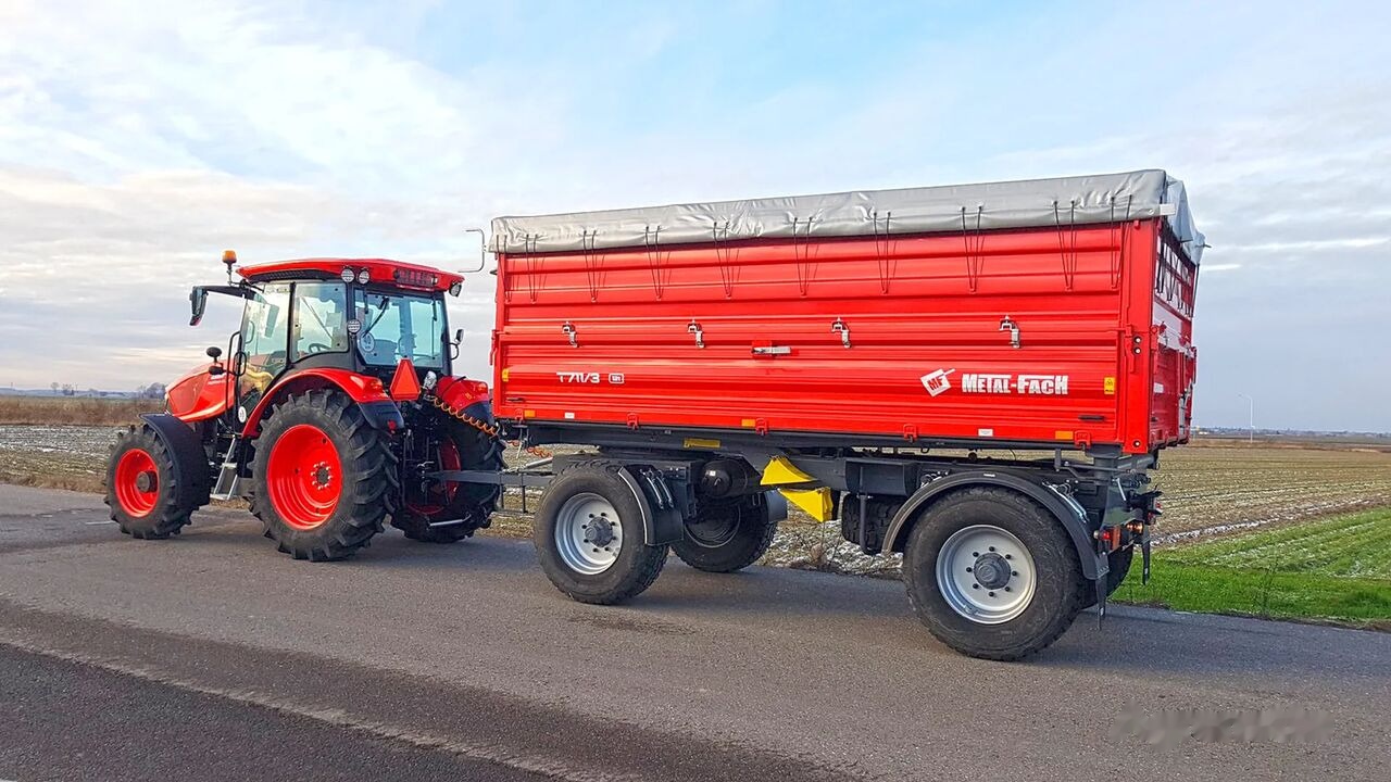Metal-Fach T711/3 – 12t dwuosiowa - Селскостопанско ремарке: снимка 2 Metal-Fach T711/3 – 12t dwuosiowa - Селскостопанско ремарке: снимка 2
