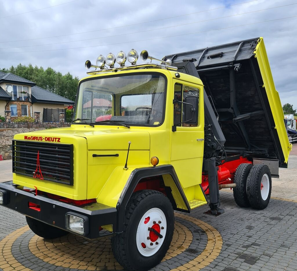 IVECO MAGIRUS STRALIS kiper 4x4 + HDS - Самосвал камион, Камион с кран: снимка 3 IVECO MAGIRUS STRALIS kiper 4x4 + HDS - Самосвал камион, Камион с кран: снимка 3