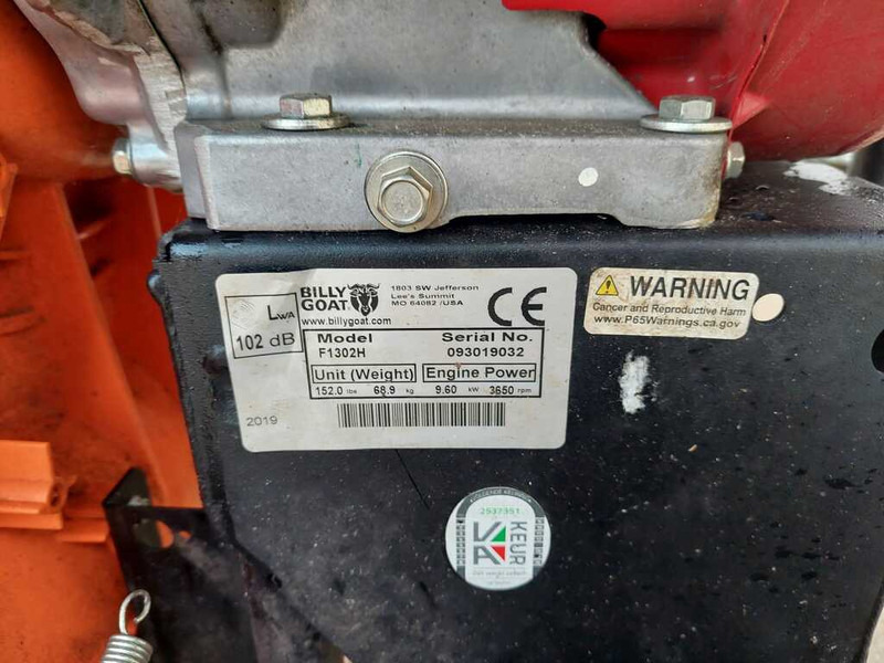 Billy Goat F 902H - Мотоблок: снимка 3 Billy Goat F 902H - Мотоблок: снимка 3