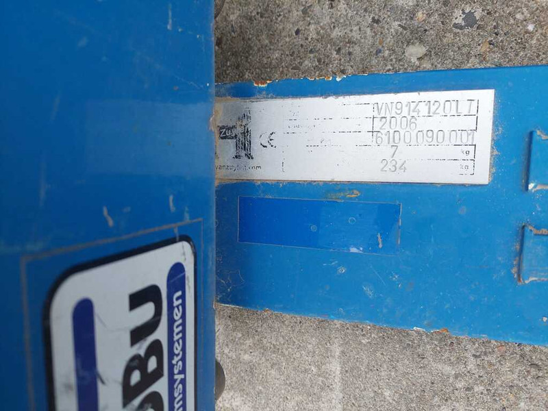 Van Zuylen MNS 12E 12V - Прикачен инвентар: снимка 3 Van Zuylen MNS 12E 12V - Прикачен инвентар: снимка 3