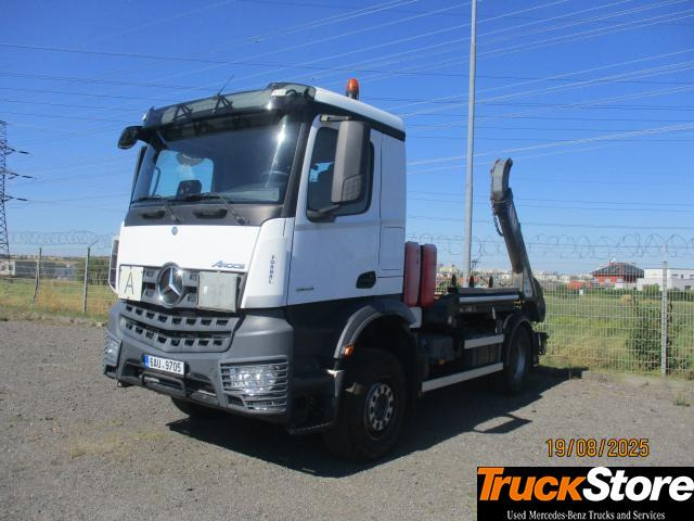 Mercedes-Benz Arocs 1845 LK - Мултилифт за контейнери камион: снимка 1 Mercedes-Benz Arocs 1845 LK - Мултилифт за контейнери камион: снимка 1