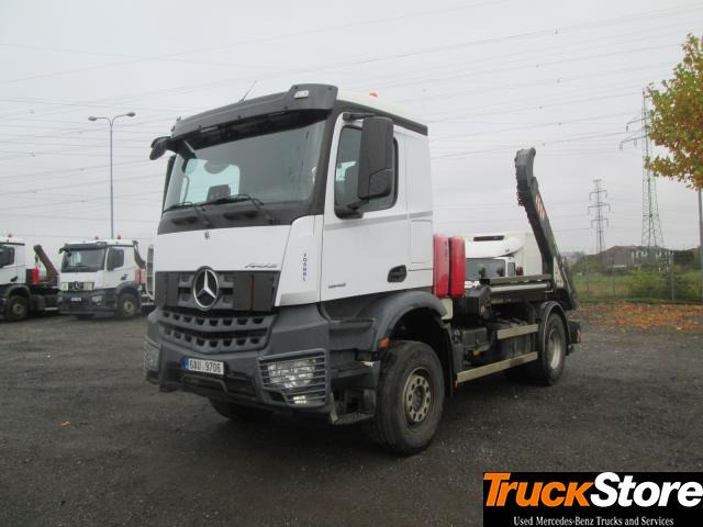 Mercedes-Benz Arocs 1845 LK - Мултилифт за контейнери камион: снимка 1 Mercedes-Benz Arocs 1845 LK - Мултилифт за контейнери камион: снимка 1