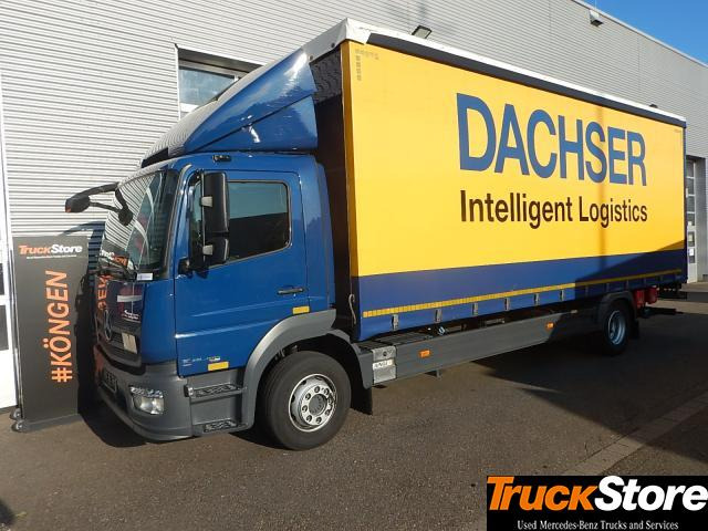 Mercedes-Benz Atego 1530 L - Камион с брезент: снимка 1 Mercedes-Benz Atego 1530 L - Камион с брезент: снимка 1