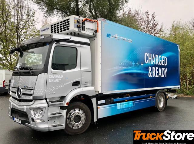 Mercedes-Benz eActros 300 L - Рефрижератор камион: снимка 1 Mercedes-Benz eActros 300 L - Рефрижератор камион: снимка 1