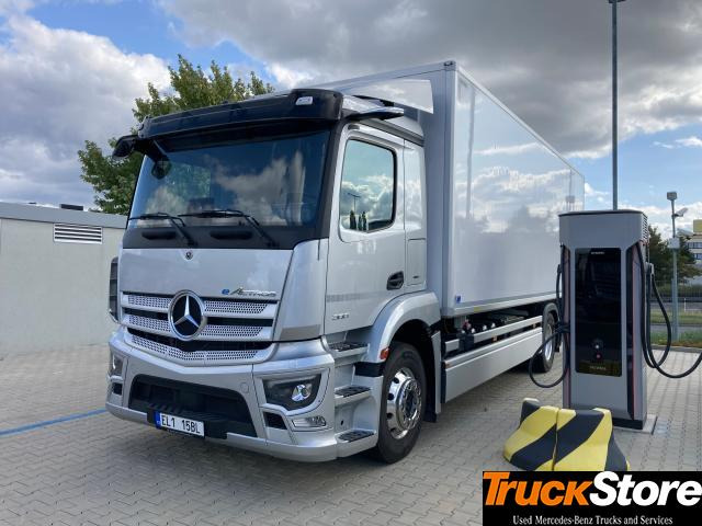 Mercedes-Benz eActros 300 L - Рефрижератор камион: снимка 1 Mercedes-Benz eActros 300 L - Рефрижератор камион: снимка 1