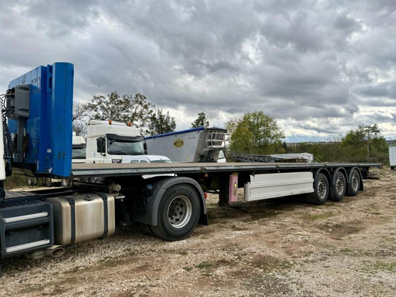 Fruehauf - Бордово полуремарке/ Платформа: снимка 1 Fruehauf - Бордово полуремарке/ Платформа: снимка 1