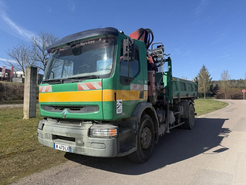Renault 320 Dci - Самосвал камион, Камион с кран: снимка 2 Renault 320 Dci - Самосвал камион, Камион с кран: снимка 2