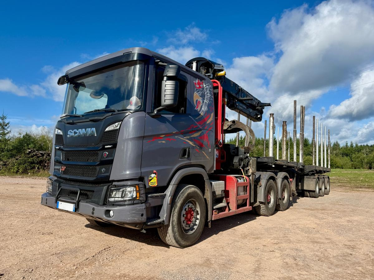 Scania R 650 A6x4HA V8 GRUE PALFINGER EPSILON S300L98 HPLS - Влекач: снимка 3 Scania R 650 A6x4HA V8 GRUE PALFINGER EPSILON S300L98 HPLS - Влекач: снимка 3