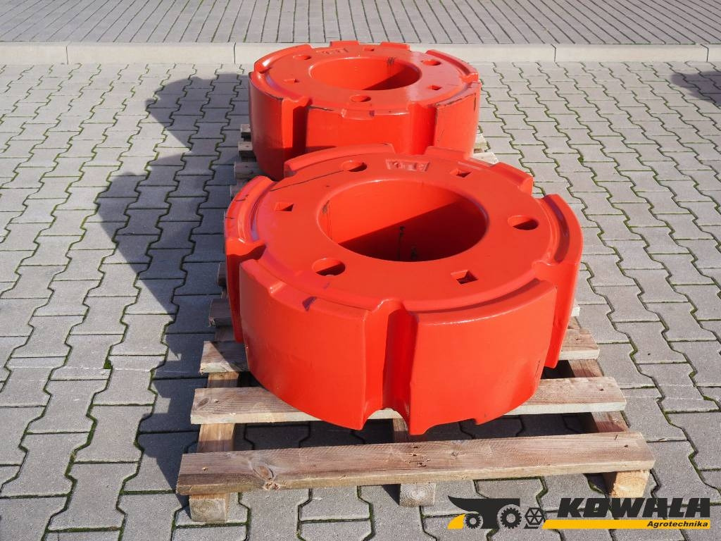 Claas, Fendt - wheel weights, 1000 kg - Противовес: снимка 1 Claas, Fendt - wheel weights, 1000 kg - Противовес: снимка 1