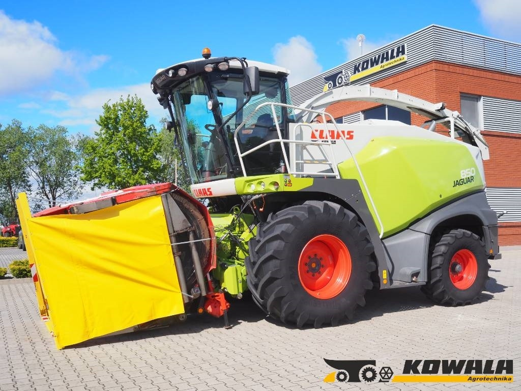 Claas Jaguar 850 + Kemper 445 - Силажокомбайн: снимка 1 Claas Jaguar 850 + Kemper 445 - Силажокомбайн: снимка 1