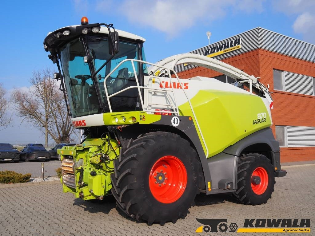 Claas Jaguar 870 4WD - Силажокомбайн: снимка 1 Claas Jaguar 870 4WD - Силажокомбайн: снимка 1