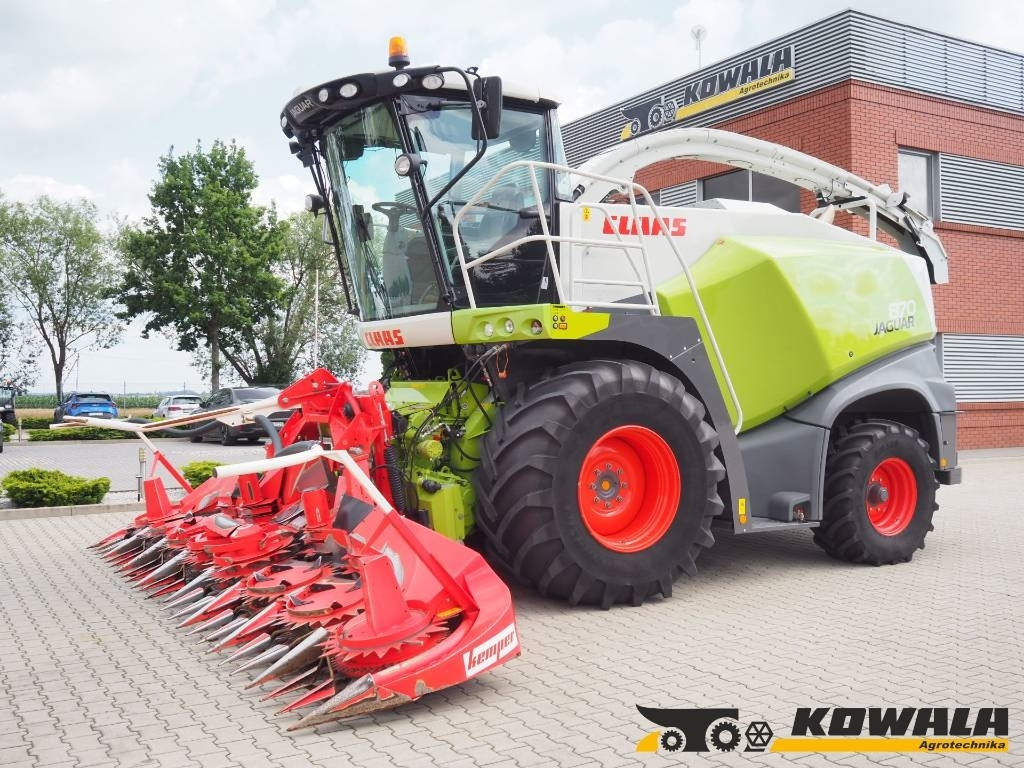 Claas Jaguar 870 + Kemper 360 Plus - Силажокомбайн: снимка 1 Claas Jaguar 870 + Kemper 360 Plus - Силажокомбайн: снимка 1