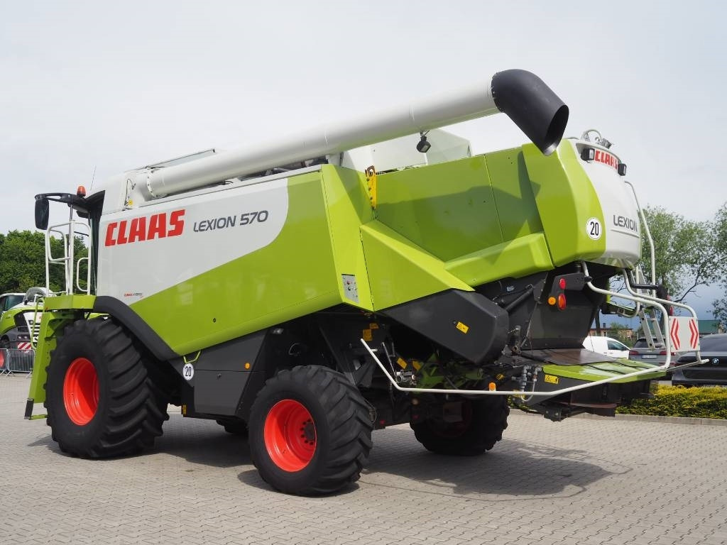 Claas Lexion 570 4WD + V750 - Зърнокомбайн: снимка 2 Claas Lexion 570 4WD + V750 - Зърнокомбайн: снимка 2