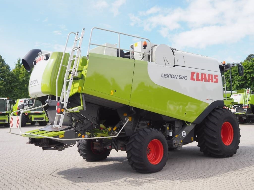 Claas Lexion 570 4WD + V750 - Зърнокомбайн: снимка 3 Claas Lexion 570 4WD + V750 - Зърнокомбайн: снимка 3