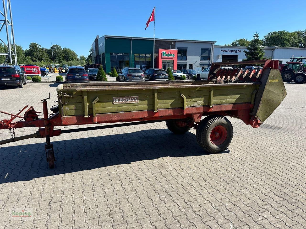 Bergmann M14 - Разпръсквач за оборски тор: снимка 5 Bergmann M14 - Разпръсквач за оборски тор: снимка 5