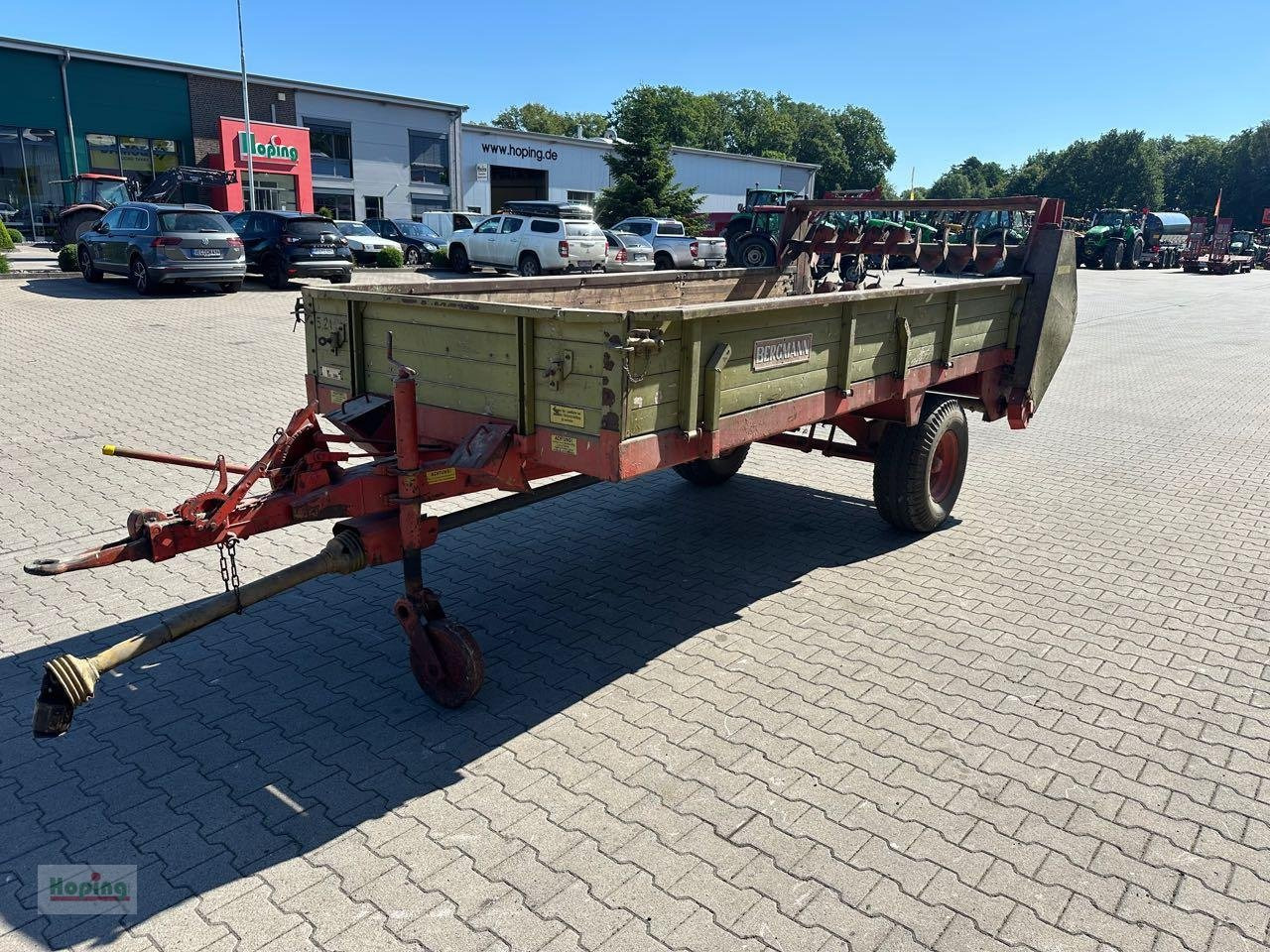 Bergmann M14 - Разпръсквач за оборски тор: снимка 4 Bergmann M14 - Разпръсквач за оборски тор: снимка 4