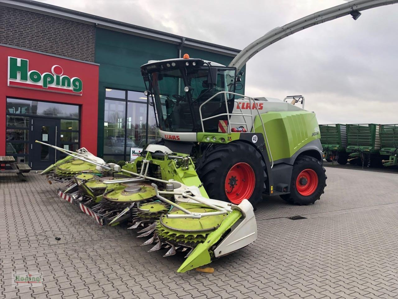CLAAS 950 Jaguar - Силажокомбайн: снимка 1 CLAAS 950 Jaguar - Силажокомбайн: снимка 1