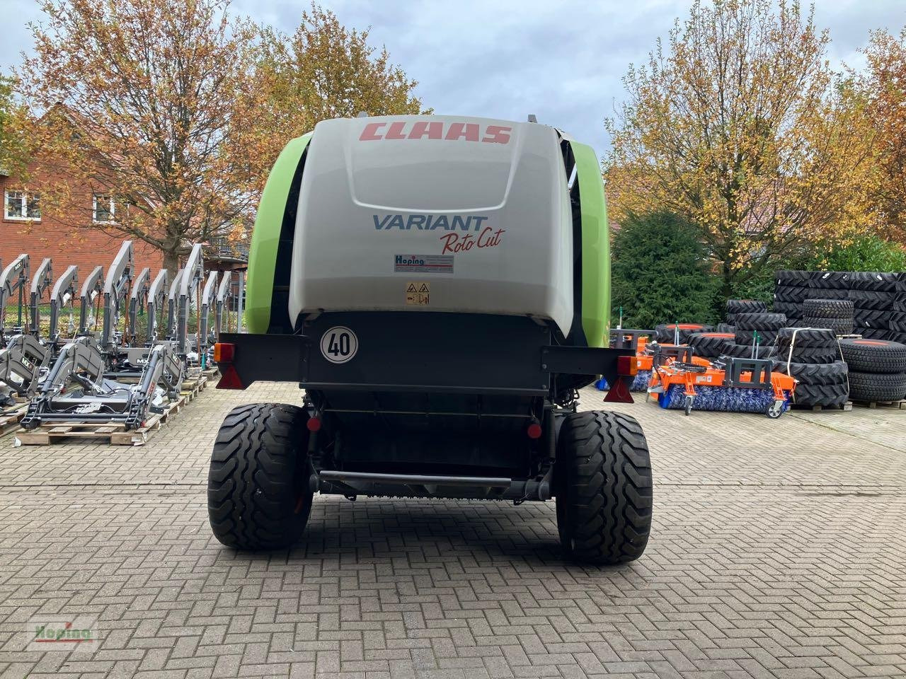 CLAAS Variant 385 - Рулонна сламопреса: снимка 3 CLAAS Variant 385 - Рулонна сламопреса: снимка 3