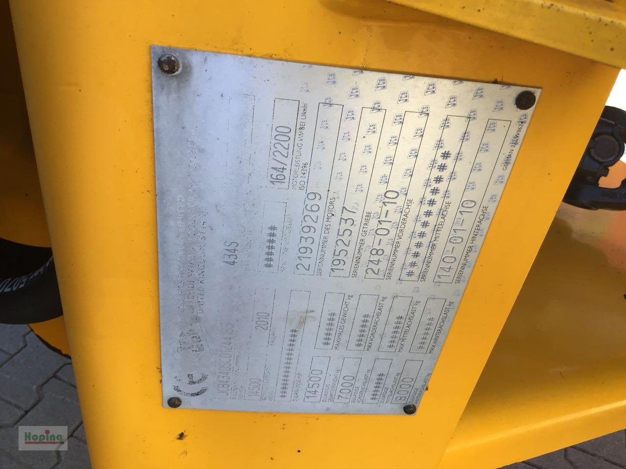 Колесен товарач JCB 434S: снимка 17 Колесен товарач JCB 434S: снимка 17