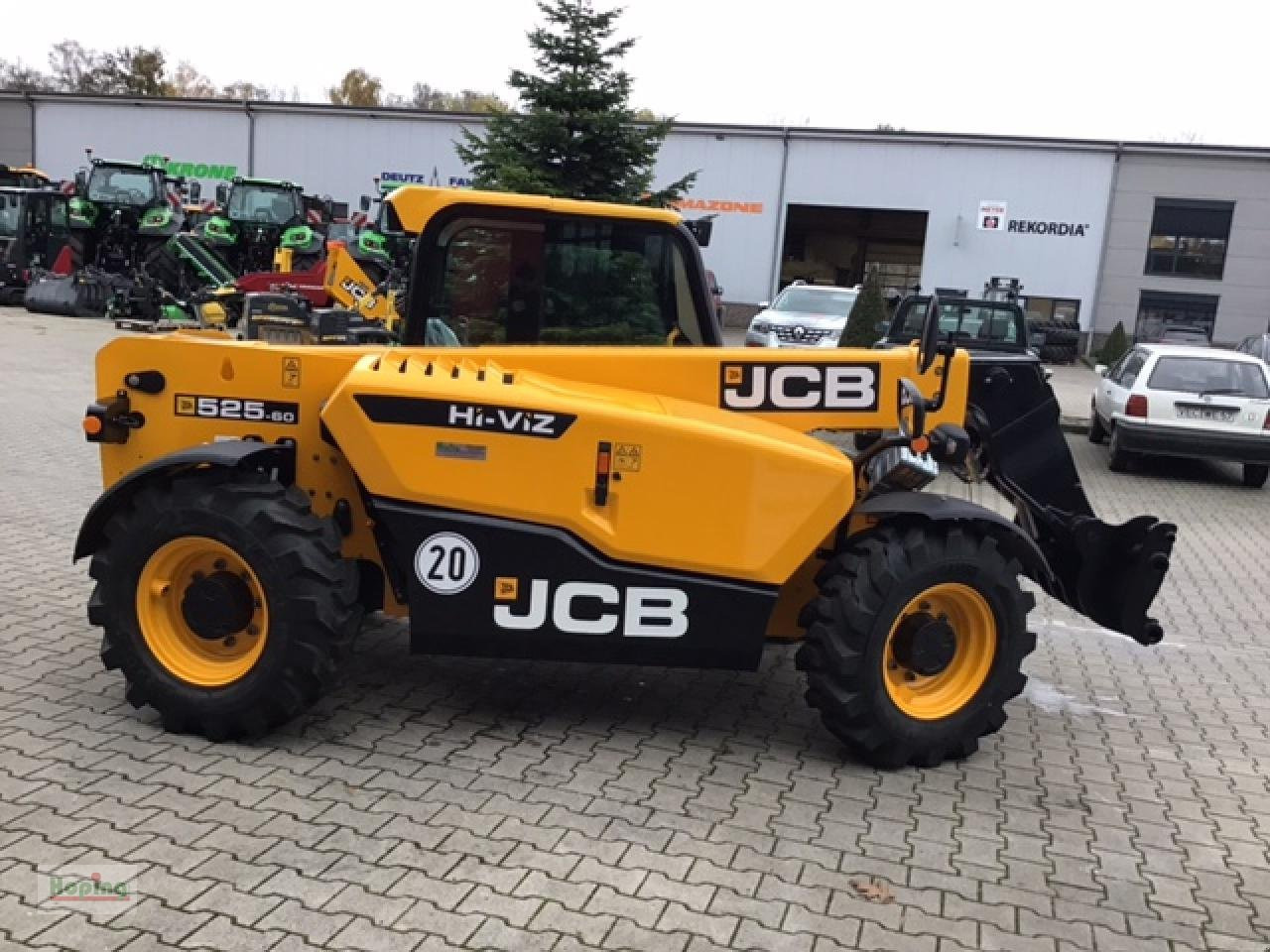 JCB 525-60 Hi-Viz - Телескопичен товарач: снимка 4 JCB 525-60 Hi-Viz - Телескопичен товарач: снимка 4