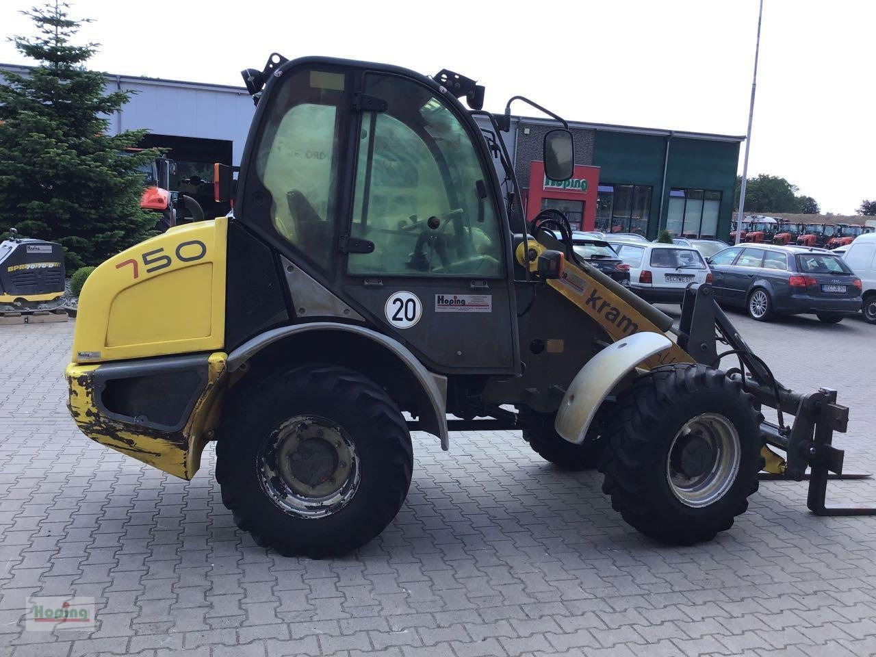 Kramer 750 - Колесен товарач: снимка 4 Kramer 750 - Колесен товарач: снимка 4