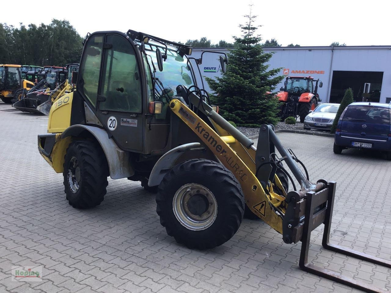 Kramer 750 - Колесен товарач: снимка 3 Kramer 750 - Колесен товарач: снимка 3