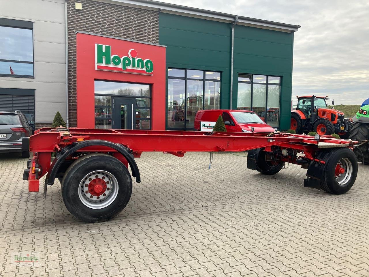 Krone 19000 Laffette ohne Aufbau - Контейнеровоз/ Сменна каросерия ремарке: снимка 1 Krone 19000 Laffette ohne Aufbau - Контейнеровоз/ Сменна каросерия ремарке: снимка 1