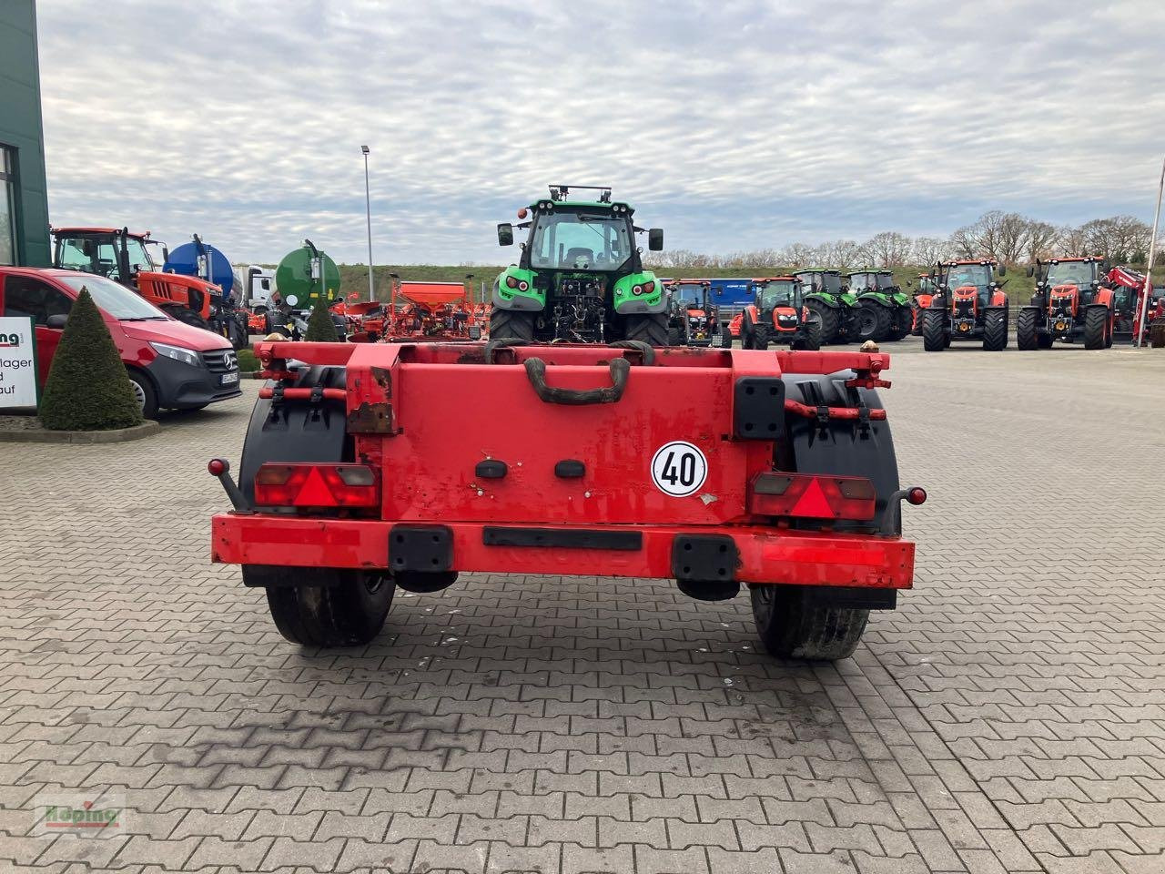 Krone 19000 Laffette ohne Aufbau - Контейнеровоз/ Сменна каросерия ремарке: снимка 4 Krone 19000 Laffette ohne Aufbau - Контейнеровоз/ Сменна каросерия ремарке: снимка 4