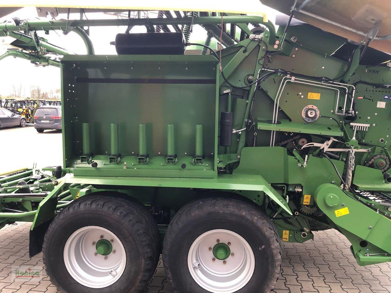Рулонна сламопреса Krone Comprima CF 155 XC: снимка 11