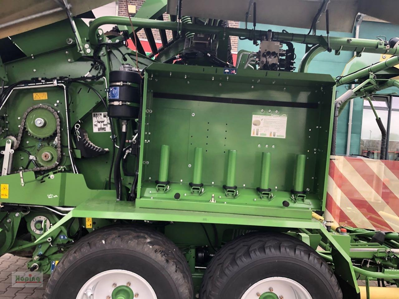Рулонна сламопреса Krone Comprima CF 155 XC: снимка 12