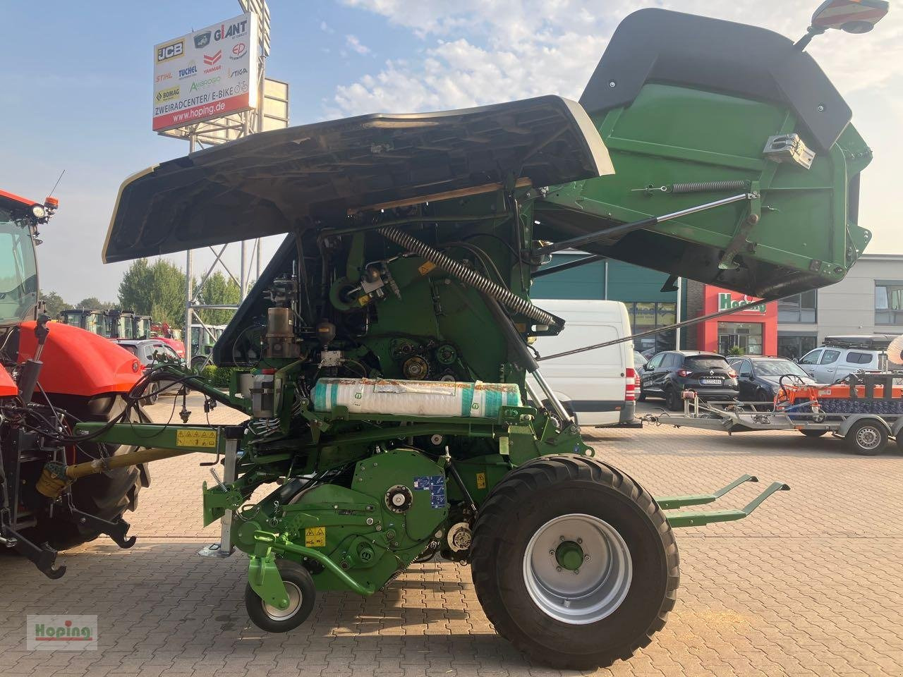 Рулонна сламопреса Krone VariPack V190 XC Plu: снимка 8