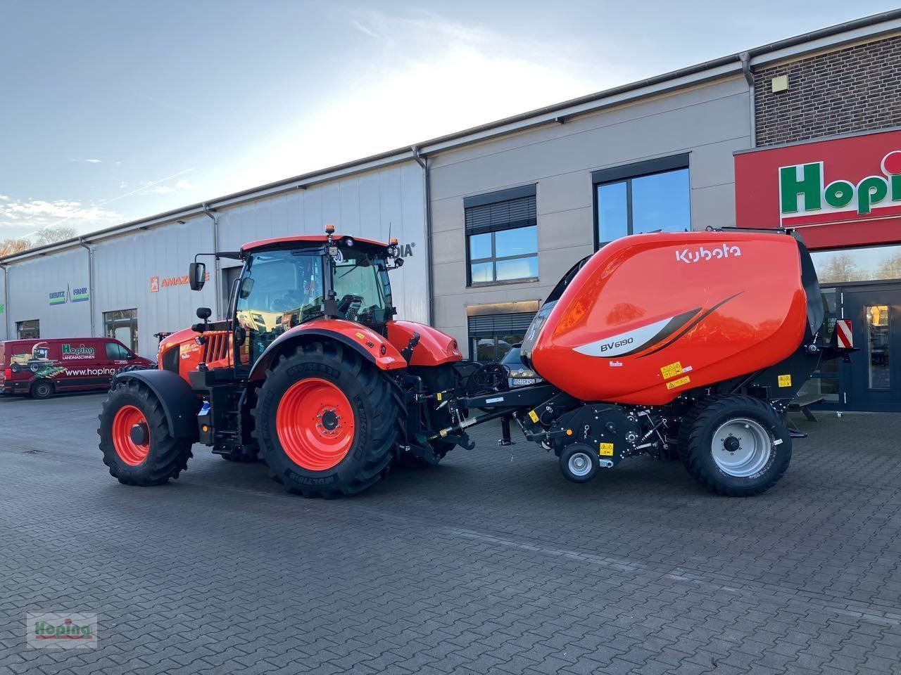 Kubota BV6190 CF 15 N - Рулонна сламопреса: снимка 3 Kubota BV6190 CF 15 N - Рулонна сламопреса: снимка 3