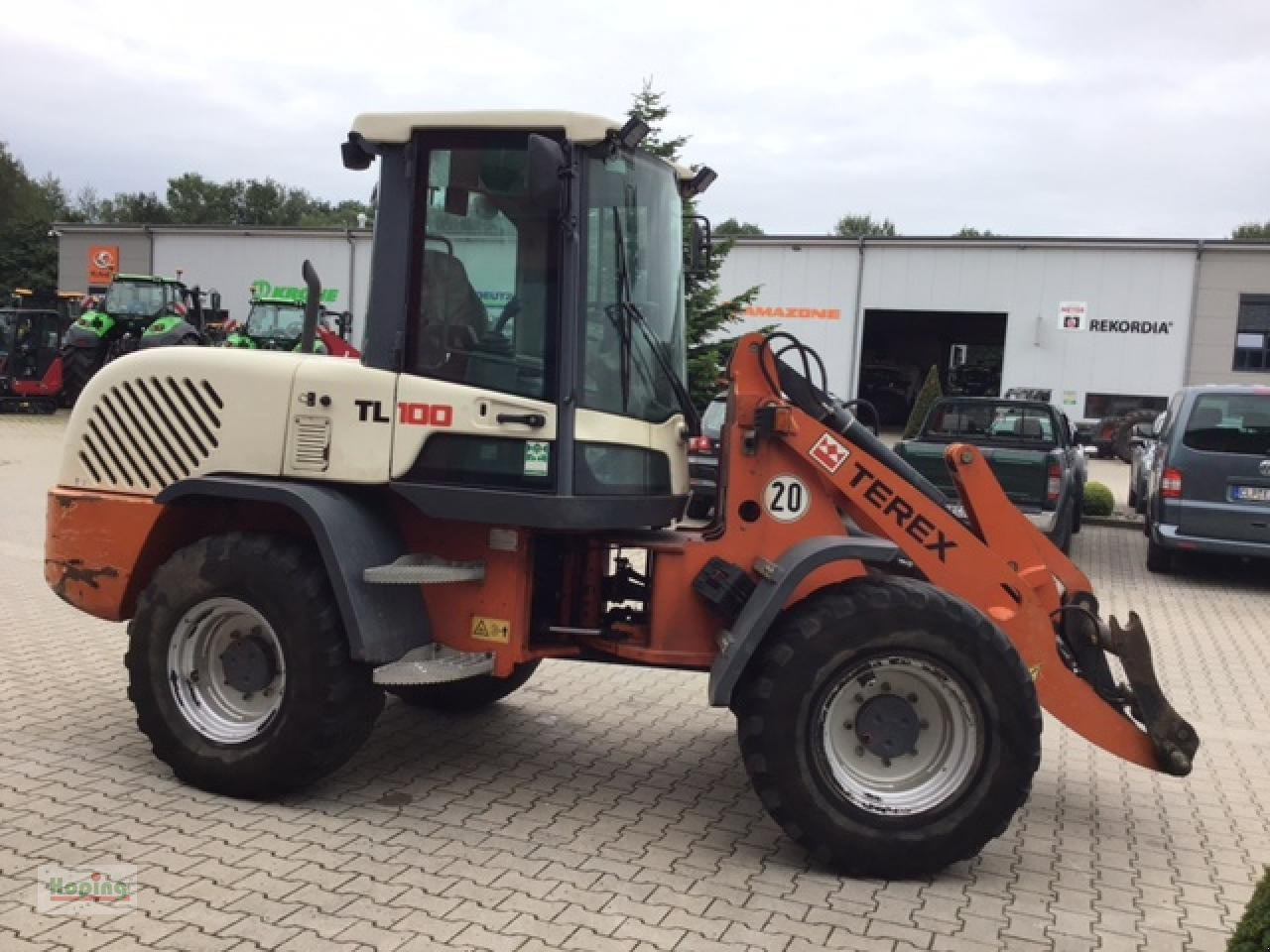 Terex TL100 - Колесен товарач: снимка 5 Terex TL100 - Колесен товарач: снимка 5