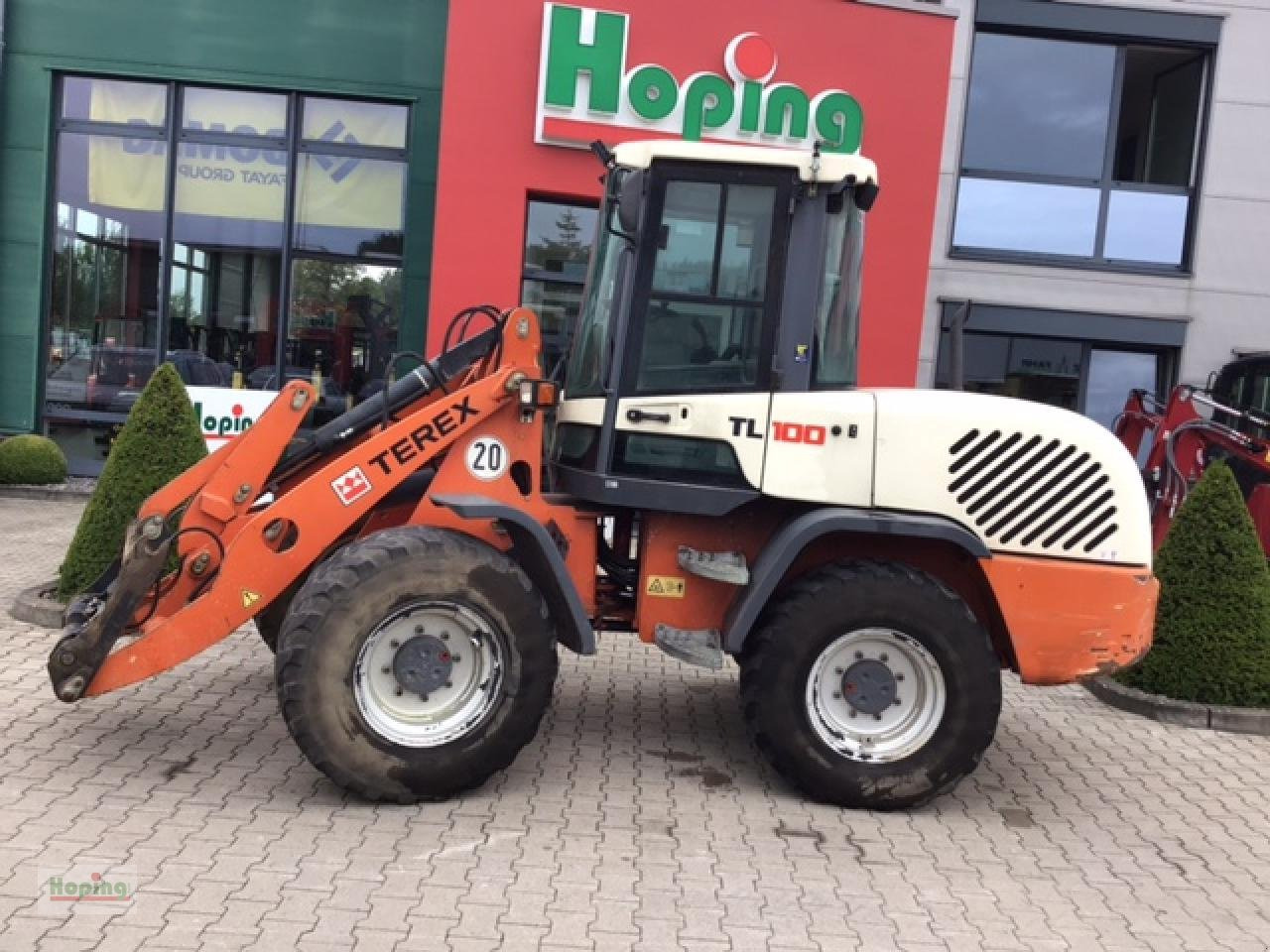Terex TL100 - Колесен товарач: снимка 1 Terex TL100 - Колесен товарач: снимка 1