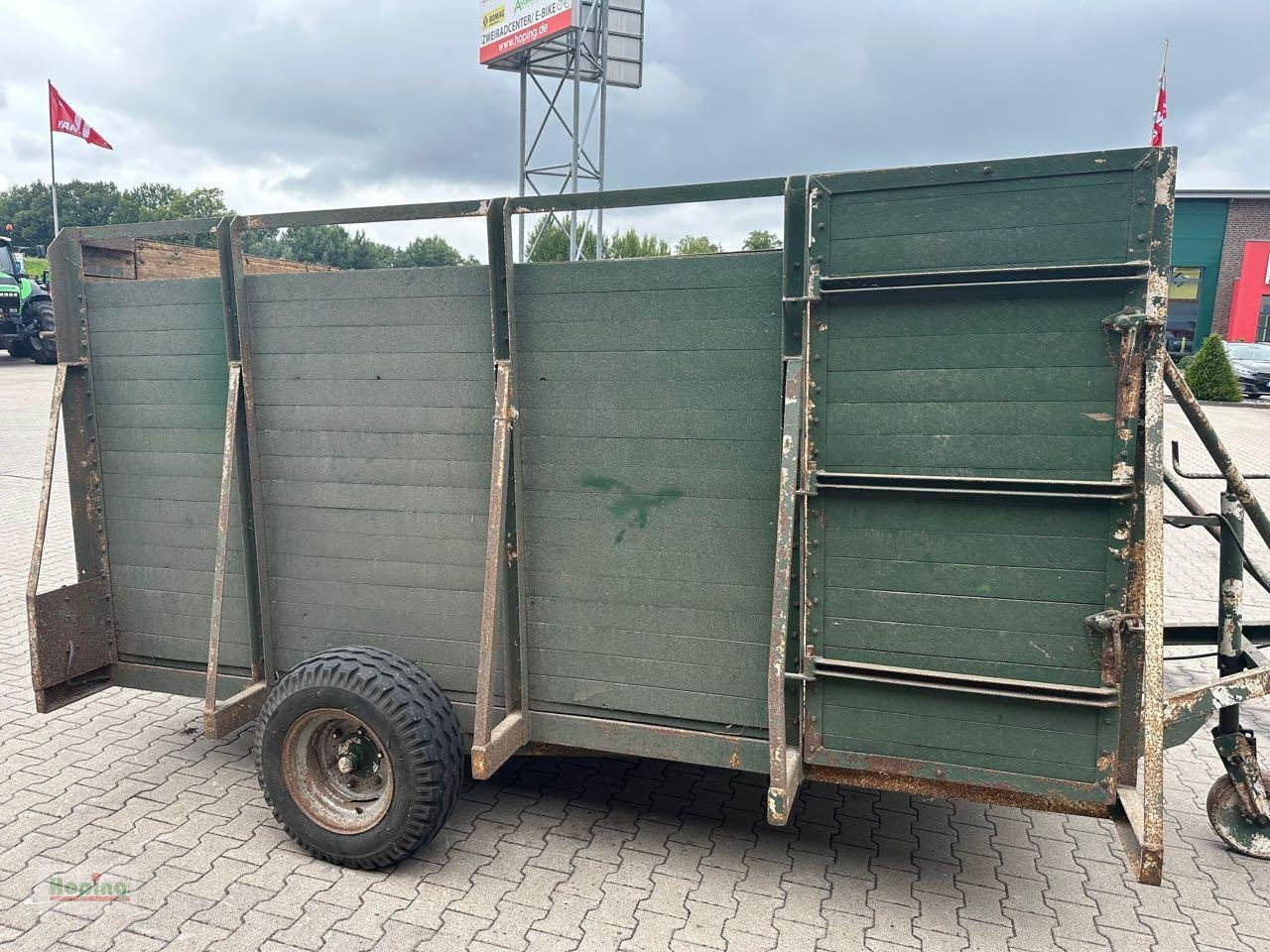 Unbekannt Einachsviehwagen - За превоз на животни ремарке: снимка 5 Unbekannt Einachsviehwagen - За превоз на животни ремарке: снимка 5