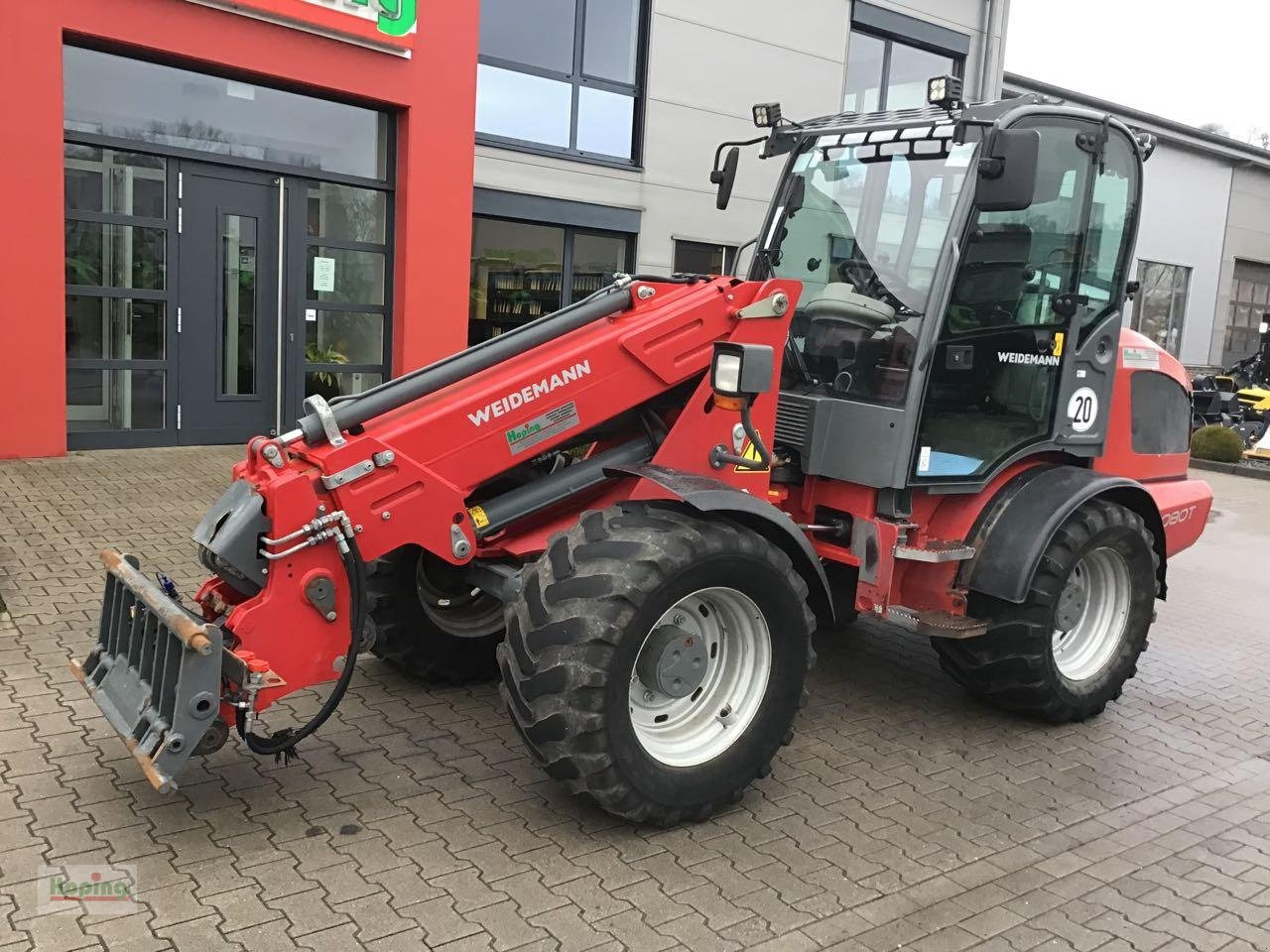 Weidemann 3080 T - Телескопичен колесен товарач: снимка 2 Weidemann 3080 T - Телескопичен колесен товарач: снимка 2
