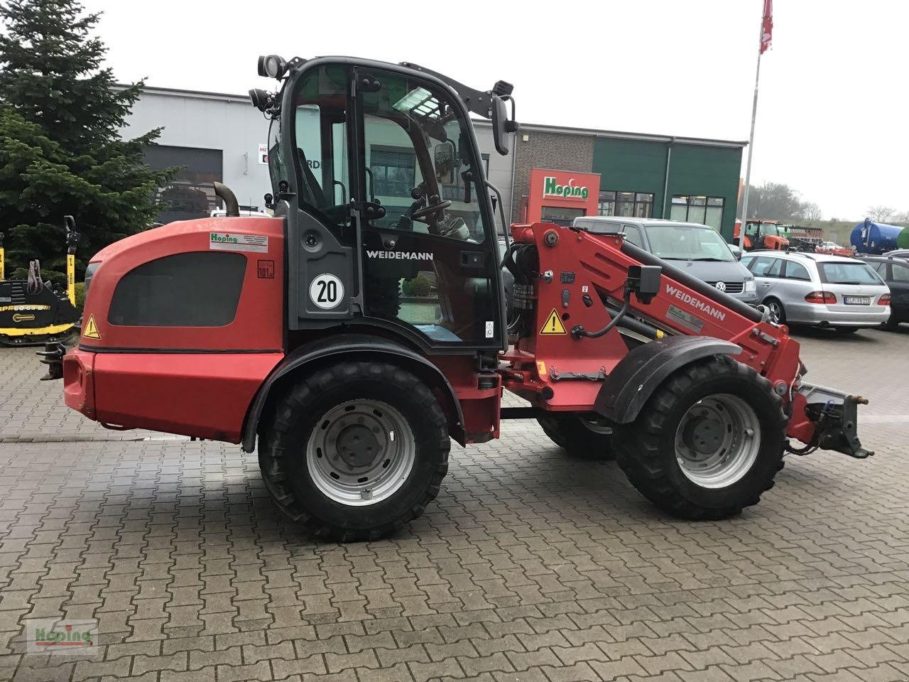 Weidemann 3080 T - Телескопичен колесен товарач: снимка 5 Weidemann 3080 T - Телескопичен колесен товарач: снимка 5