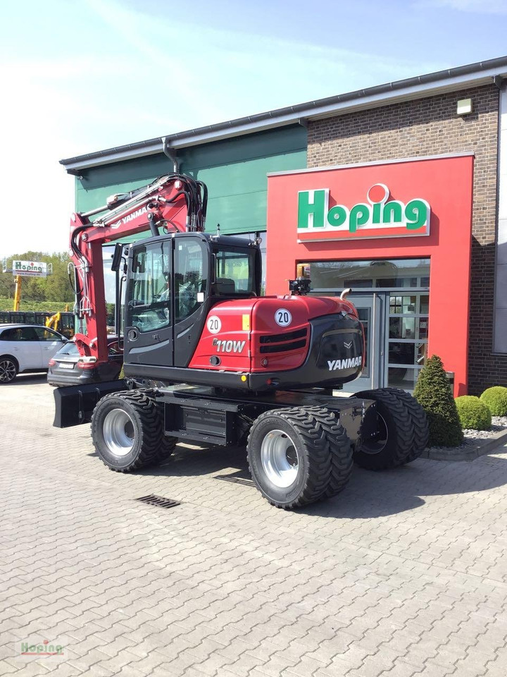 Yanmar B110W - Колесен багер: снимка 2 Yanmar B110W - Колесен багер: снимка 2