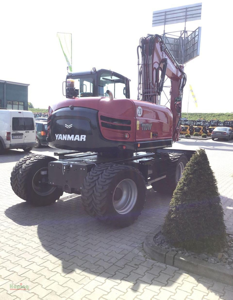 Yanmar B110W - Колесен багер: снимка 4 Yanmar B110W - Колесен багер: снимка 4