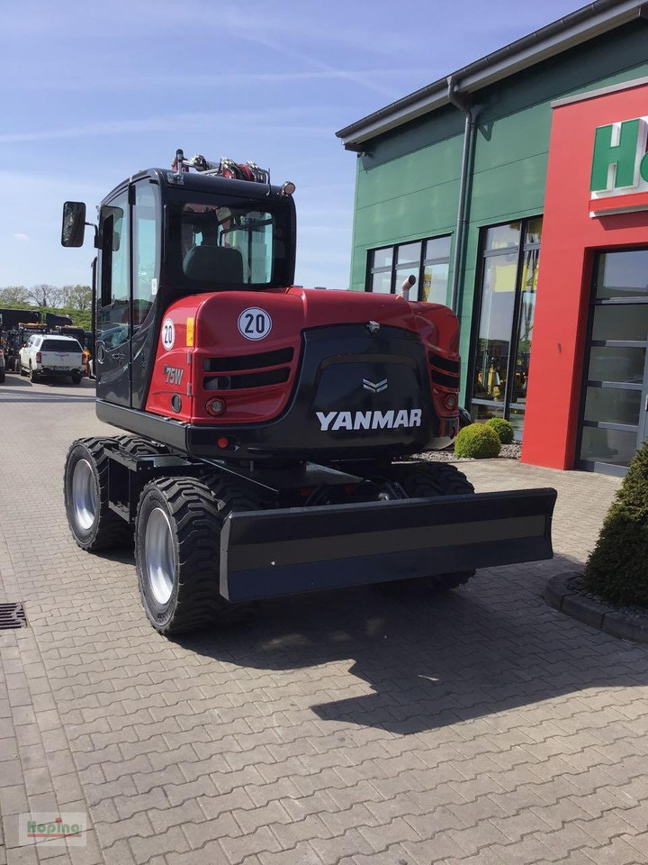 Yanmar B75W - Колесен багер: снимка 3 Yanmar B75W - Колесен багер: снимка 3