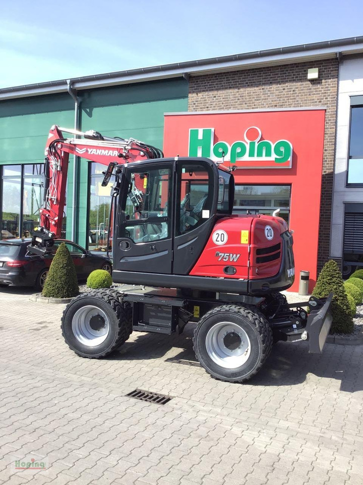 Yanmar B75W - Колесен багер: снимка 2 Yanmar B75W - Колесен багер: снимка 2