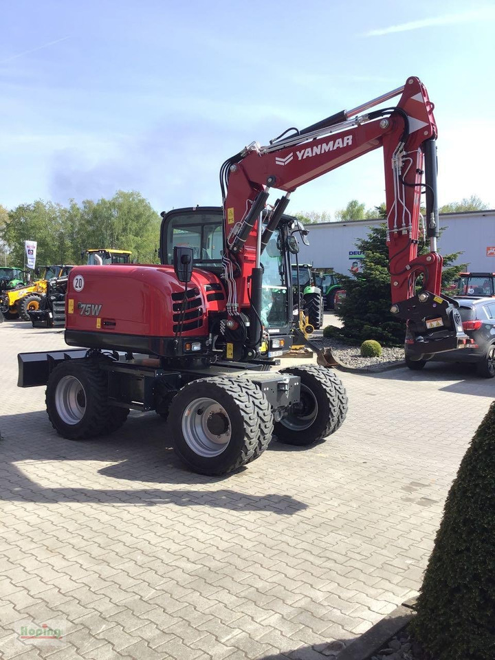 Yanmar B75W - Колесен багер: снимка 5 Yanmar B75W - Колесен багер: снимка 5
