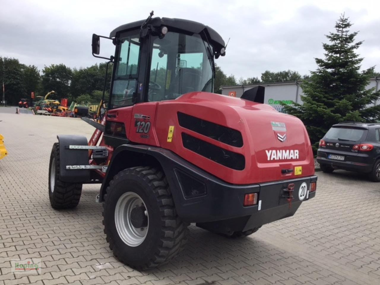Yanmar V120/5 - Колесен товарач: снимка 5 Yanmar V120/5 - Колесен товарач: снимка 5