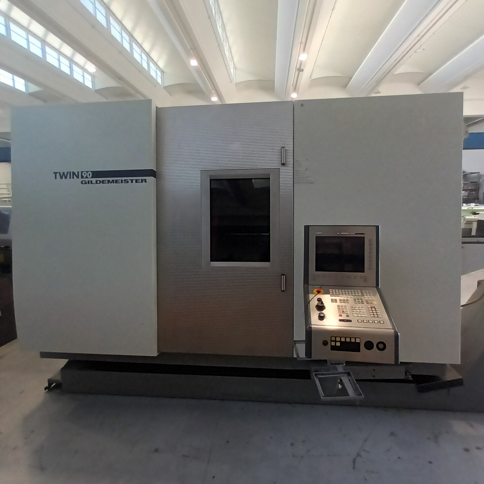 Tornio Cnc a due torrette Gildemeister TWIN 90 - Струг за метал: снимка 1 Tornio Cnc a due torrette Gildemeister TWIN 90 - Струг за метал: снимка 1