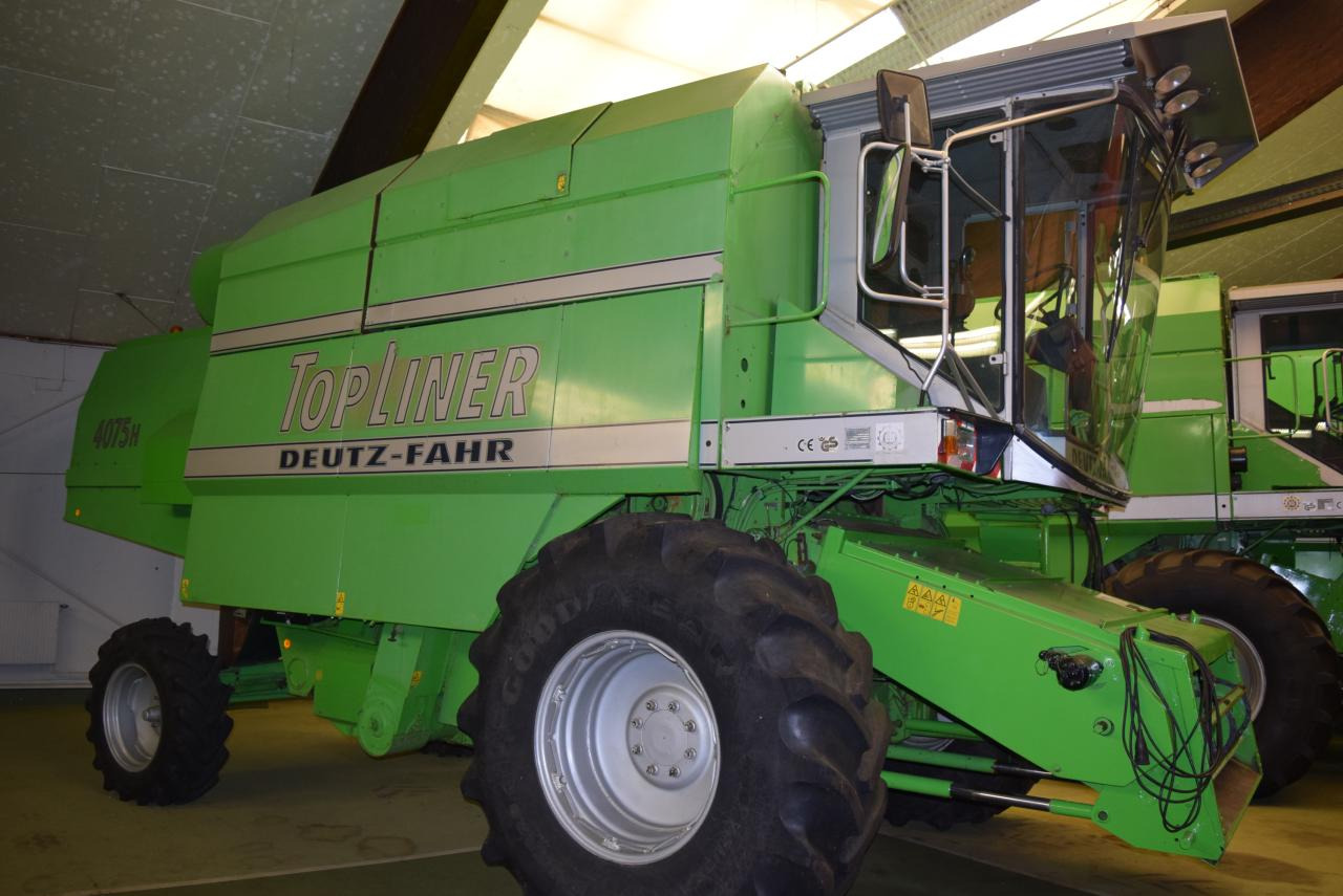Deutz-Fahr 4075 H TopLiner - Зърнокомбайн: снимка 1 Deutz-Fahr 4075 H TopLiner - Зърнокомбайн: снимка 1
