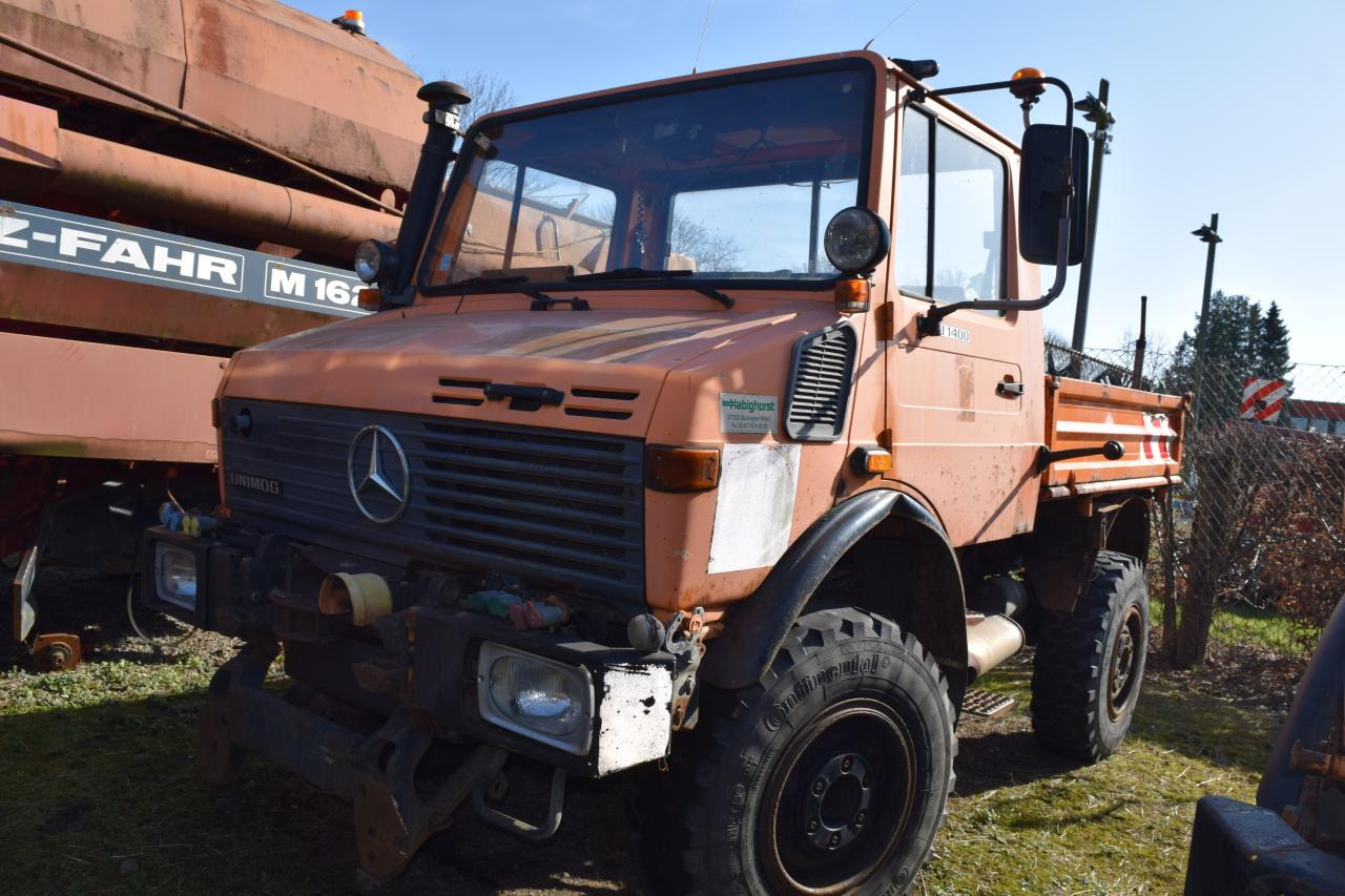 Mercedes-Benz Unimog U 1400 - Трактор: снимка 1 Mercedes-Benz Unimog U 1400 - Трактор: снимка 1