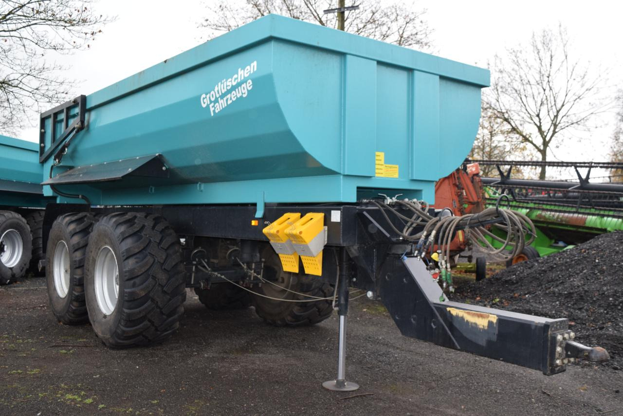 Muldenkipper/Rundmulde/Schwerlastkipper Grotlüschen - Самосвал: снимка 1 Muldenkipper/Rundmulde/Schwerlastkipper Grotlüschen - Самосвал: снимка 1