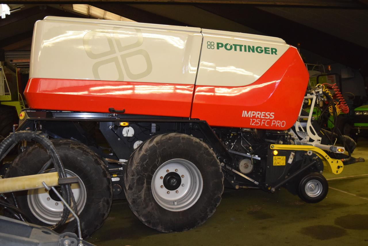 Pöttinger Impress 125 FC Pro *Press-Wickelkombinationen* - Рулонна сламопреса: снимка 4 Pöttinger Impress 125 FC Pro *Press-Wickelkombinationen* - Рулонна сламопреса: снимка 4