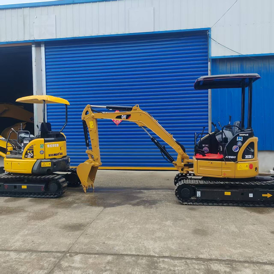 Мини багер CATERPILLAR 303E CR: снимка 6